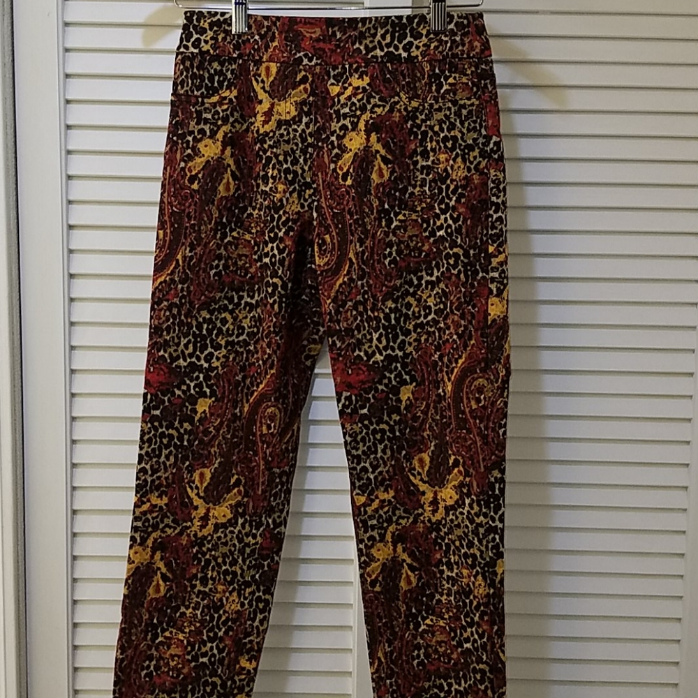 Soft Surroundings Animal Print Pants XS - Picture 1 of 13